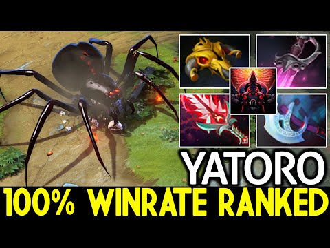 YATORO [Broodmother] Created New Carry 100% Winrate Ranked Dota 2
