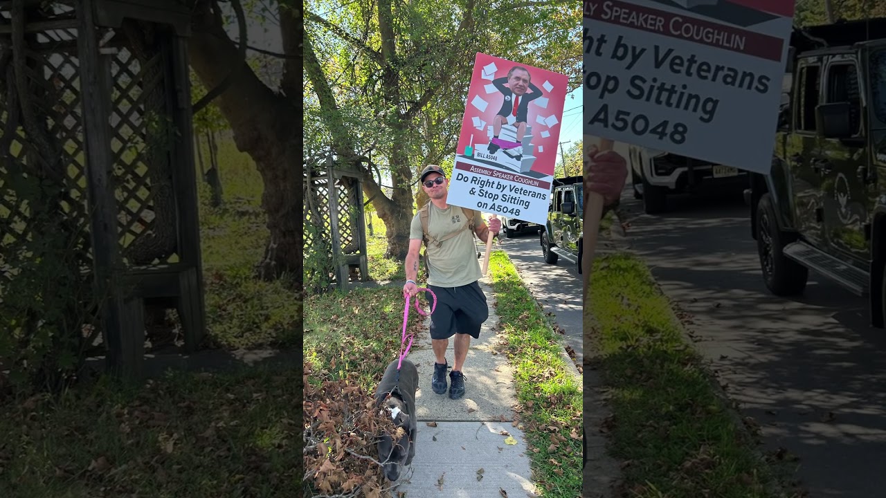 Veterans March To Encourage NJ Lawmakers to amend NJLAD to include NJ Veterans as a Protected Class!