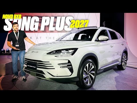 Novo BYD Song Plus 2027 - AGORA É TURBO E COM MAIS BATERIAS! AUMENTOU O PREÇO? O OUTRO SAI DE LINHA?
