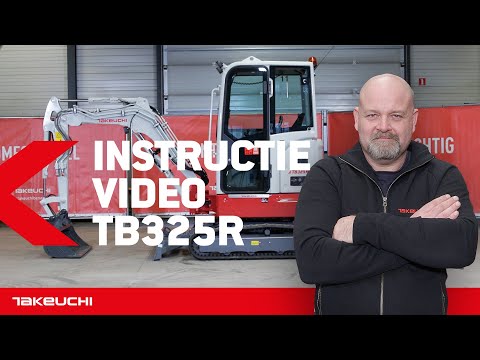 Instructievideo Takeuchi TB325 R Binnendraaier