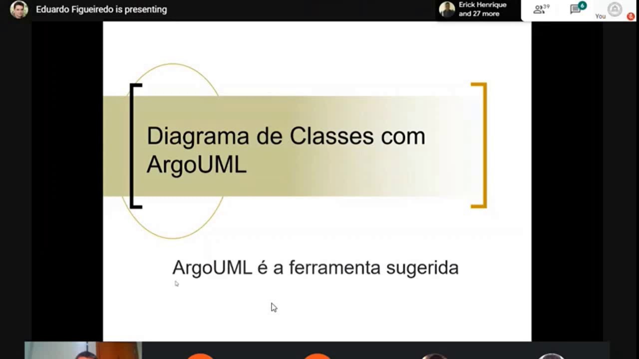 Exercício: Diagrama de Classes.