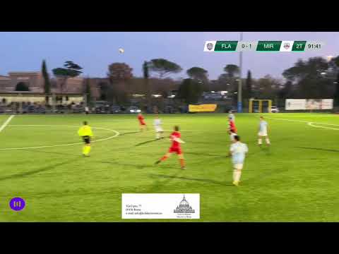 Diretta Seconda Categoria  - Girone D: Flaminio Real vs Miracoli FC.