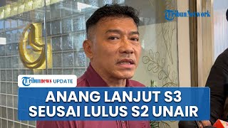 Anang Hermansyah Pilih Tetap Lanjut S3 usai Lulus S2 di UNAIR, Tak Mau Kalah dari Ashanty?