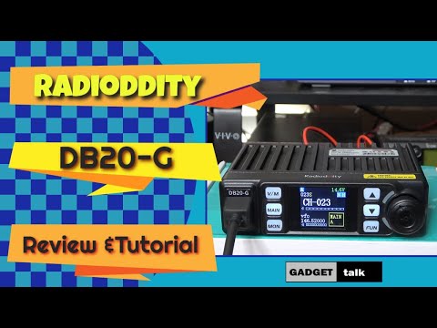 DB20-G GMRS Radio Review and Tutorial