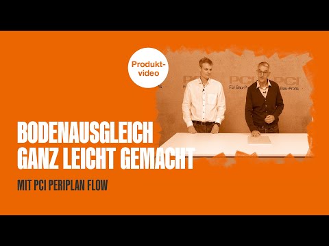 Bodenausgleich ganz leicht gemacht