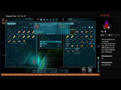 Playing Ark Survival Evolved a Fresh start on New Map Fjordur Ep1 public lobby