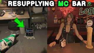 Resupplying Your MC Club House Bar! Best Method! | GTA Online Help Guide