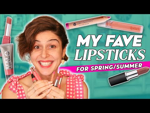 My Top 5 Lipsticks For Spring-Summer! 💄 👄 l