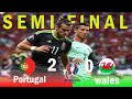 Portugal vs Wales 2x0 Euro 2016 Semifinal All Goals & Highlights