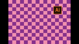 How To Make Checkerboard Texture/Pattern In Adobe Illustrator