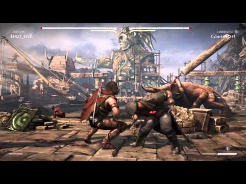 Mortal Kombat X Kano vs erron black online match