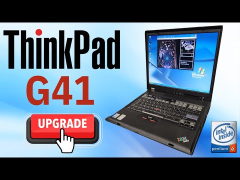 IBM ThinkPad G41 Upgrade!!