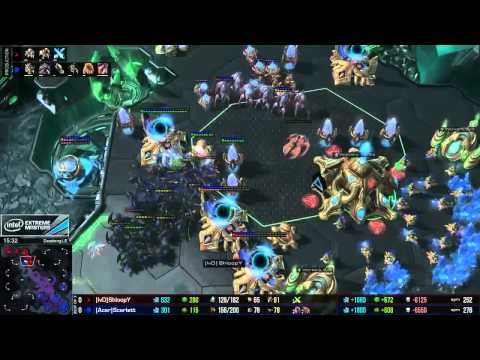 SC2 Scarlett vs Puck Game 1 Toronto 2014 AM Qualifier Tournament
