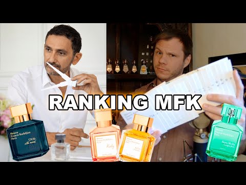 Ranking MFK Francis Kurkdjian - Excellent to Awful