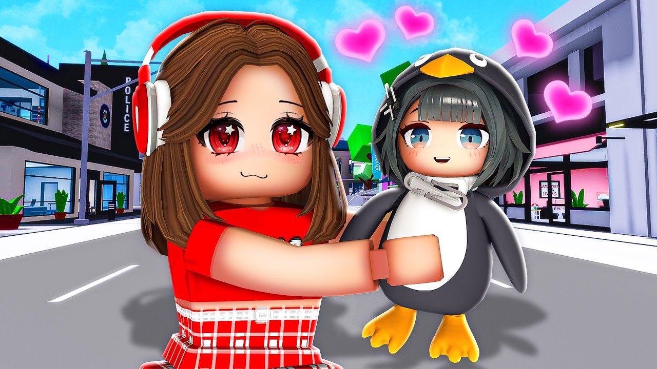 I Adopted GUGUGAGA PENGUIN.. (Brookhaven)