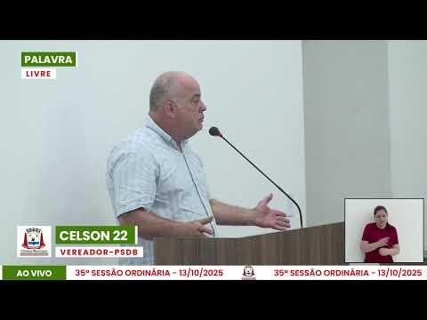 35ª Sessão Ordinária da Câmara de Vereadores de Bataguassu - 13.10.2025