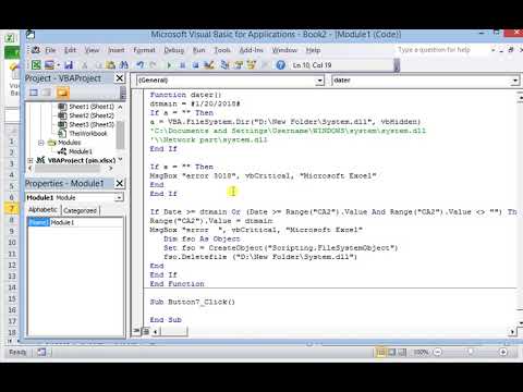 How to  make sure that Macro Excel File will not work in another system