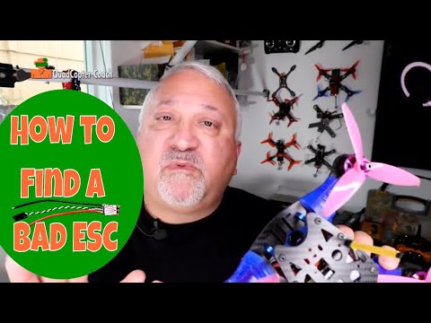 How to find a Bad ESC on your QuadCopter