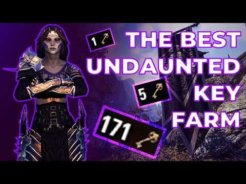 The QUICKEST Way to Get UNDAUNTED KEYS!! - Quick Tip | Elder Scrolls Online