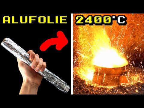 Kann man Thermit aus Alufolie herstellen?