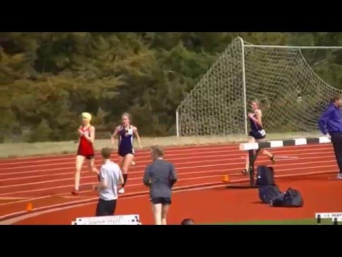 NWC Track & Field:  Women's 1500 M @ Wayne Open 2016.