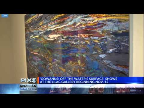 Lilac Gallery Exhibition GOWANUS: OFF THE WATER’S SURFACE on Pix11 News