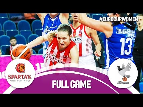 Sparta&k M.R. Vidnoje (RUS) v Hoptrans-Sirenos (LTU) - Full Game - EuroCup Women 2016/17