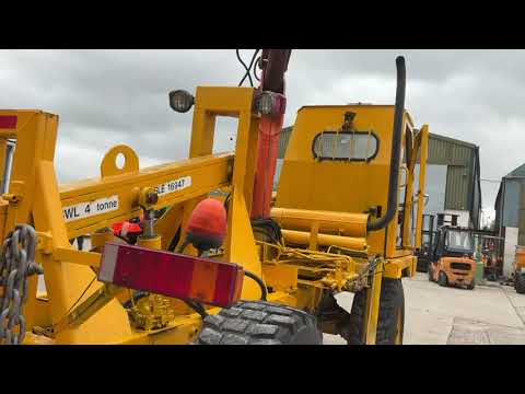 THWAITES HIAB CRANE 4 TON LIFT - RARE MACHINE - Image 2