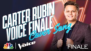 Carter Rubin Sings the Inspirational Miley Cyrus Song &quot;The Climb&quot; - The Voice Live Finale Part 1