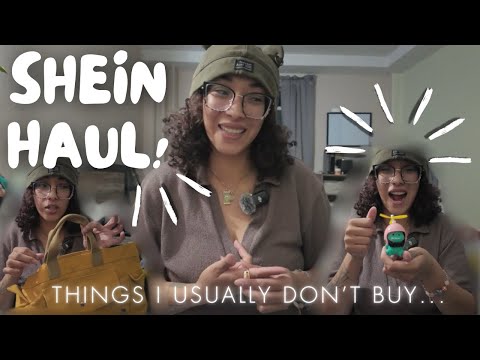 Shein Haul: I Bought Things I Don't Usually Buy... Lingerie, Stationary, Bags and Jewelry
