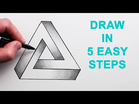 How to Draw The Impossible Triangle in 5 Easy Steps