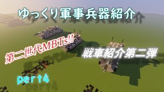 【Minecraft軍事部】軍事力を求めて兵器開発! 戦車編Ⅱ　Part4(ゆっくり実況)