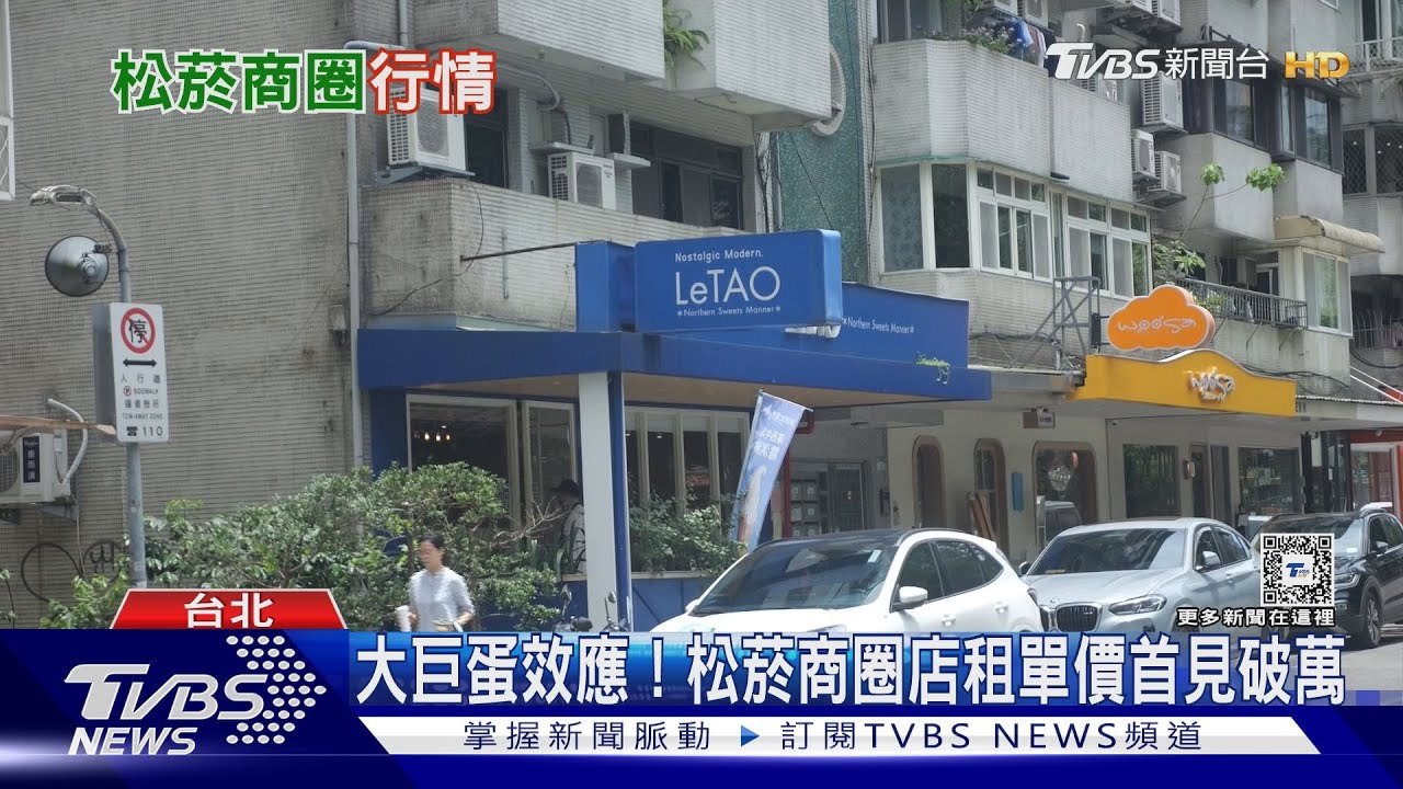 大巨蛋效應發酵！松菸商圈店租單價首見破萬行情