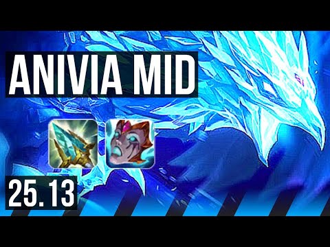 ANIVIA vs SYNDRA (MID) | KR Master | 25.13