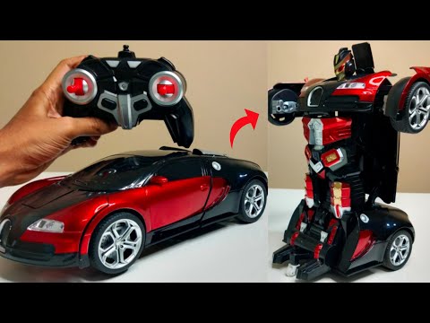 Red robot car for kids, for school/play school