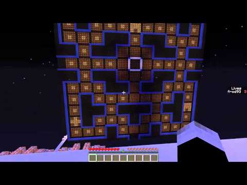Redstone Minigame: Pacman in Minecraft
