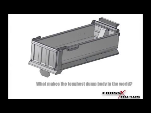 Dump truck bed built by Xtreme Dump Bodies