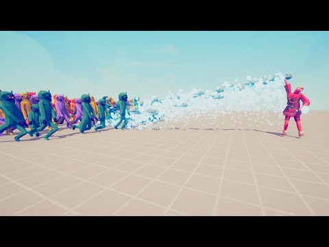 ICE MAGE GOD vs 100x IMPOSTERS - Totally Accurate Battle Simulator TABS