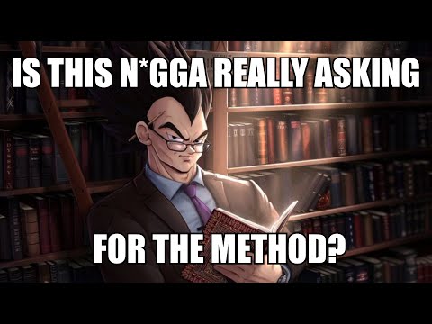 Vegeta explains "The Method"