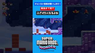 オチが好きだから見て【マリオワンダー】