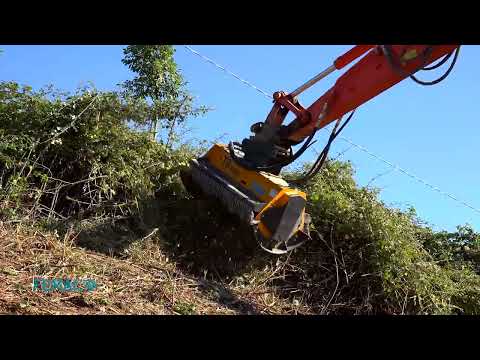 FEMAC T9 FS105 REV HYDRAULIC MULCHER
