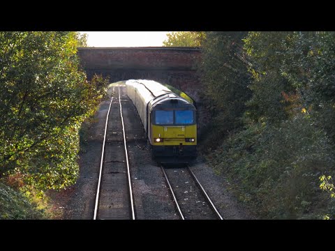 GBRf Class 60 No. 60096 on 6E10 Liverpool Biomass Terminal - Drax Aes on 25.10.20 - HD