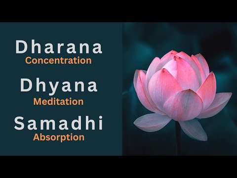 The 3 Stages Of Meditation | Dharana Dhyana Samadhi