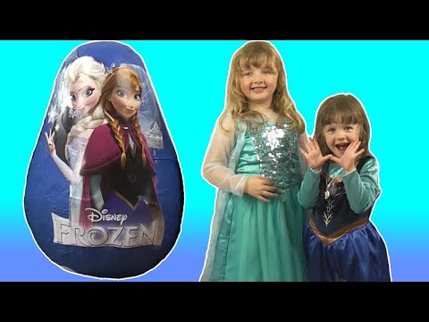 Super Giant Disney Frozen Surprise Egg Fun Toys Surprise for Kids