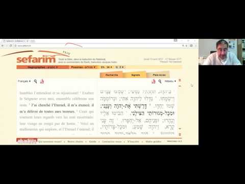 929 Rony Akrich - Tehilim 34 et 36 - 13.04.17