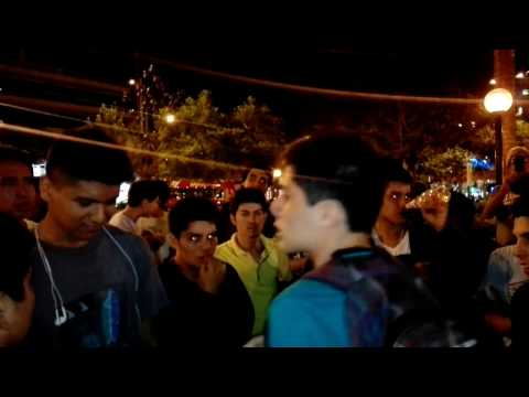 LEGACY vs NICO - BATALLA DE RAP EN PARQUE KENNEDY