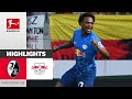 Openda-Masterclass at Leipzig Win! | SC Freiburg - RB Leipzig 1-4 | Highlights | MD 28 – Bundesliga