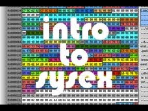 Intro to Sysex Code  for Novation Circuit