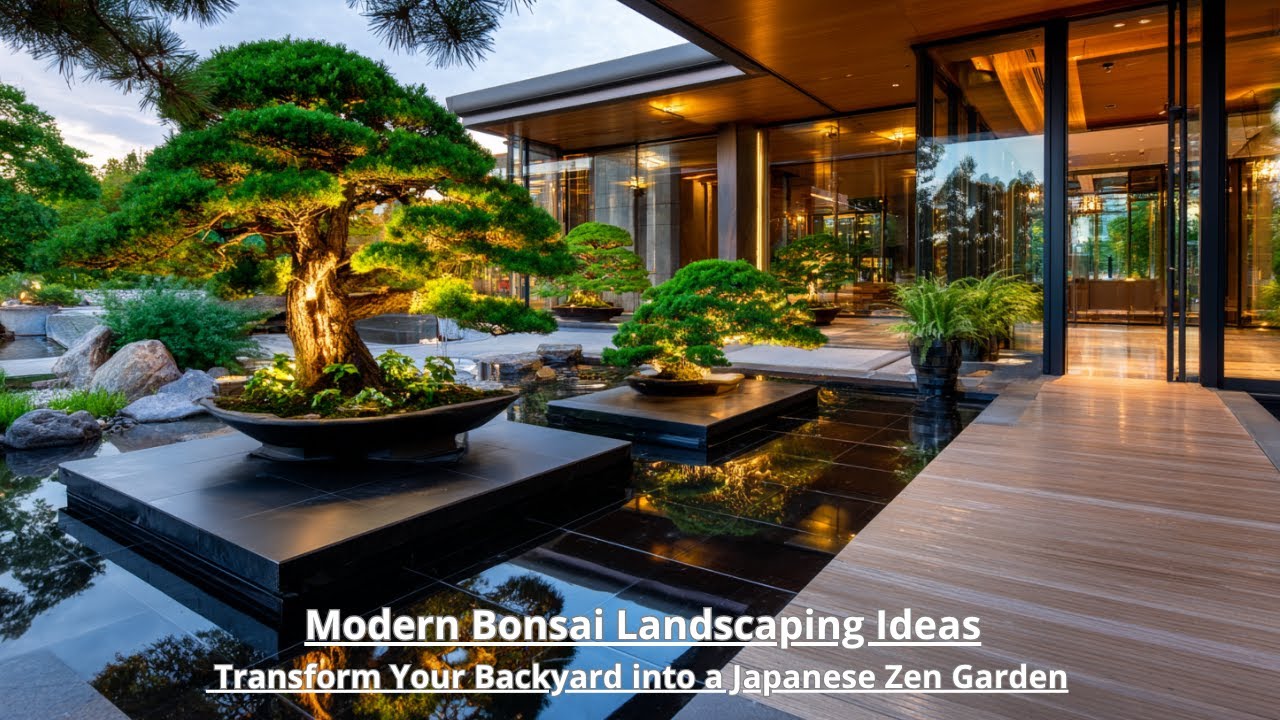 🌿The Art of Wabi-Sabi: Designing a Modern Japanese Garden with Bonsai Trees