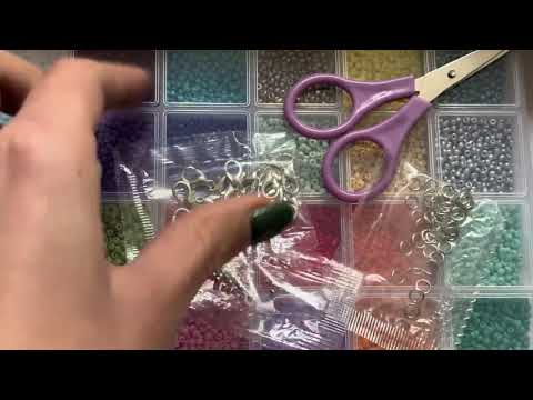 Набор из бисера для плетения набор плетение из бисера подарок девочке Набор бисера в подарочной коробке - фото 1 - id-p2443133410